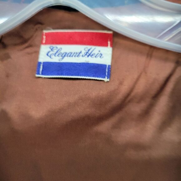 Vintage Sakowitz Elegant Heir Wool Plaid Lined Children's Suit Jacket Blazer - Picture 15 of 15